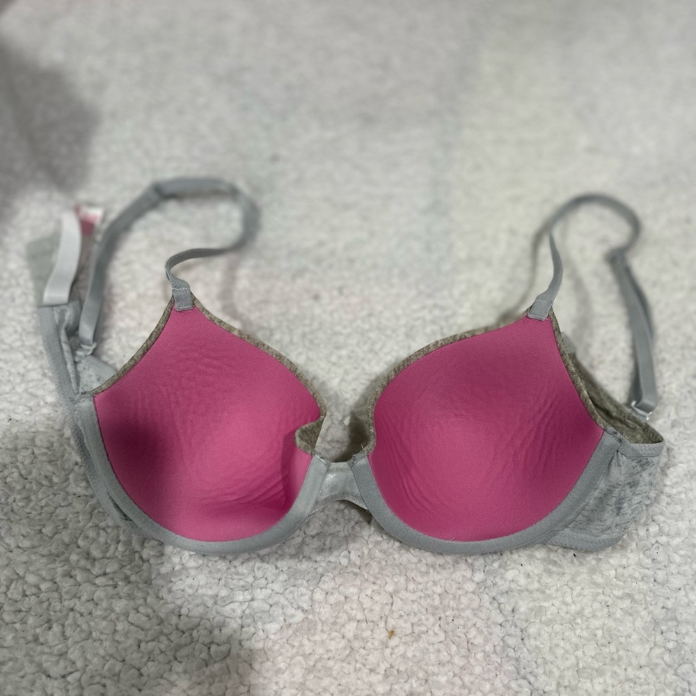 Victoria's Secret Pink and Gray Bra